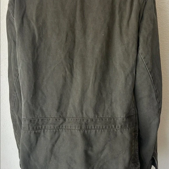 Vintage Columbia Sportswear River Lodge Men's Olive Military Field Jacket - Picture 10 of 15